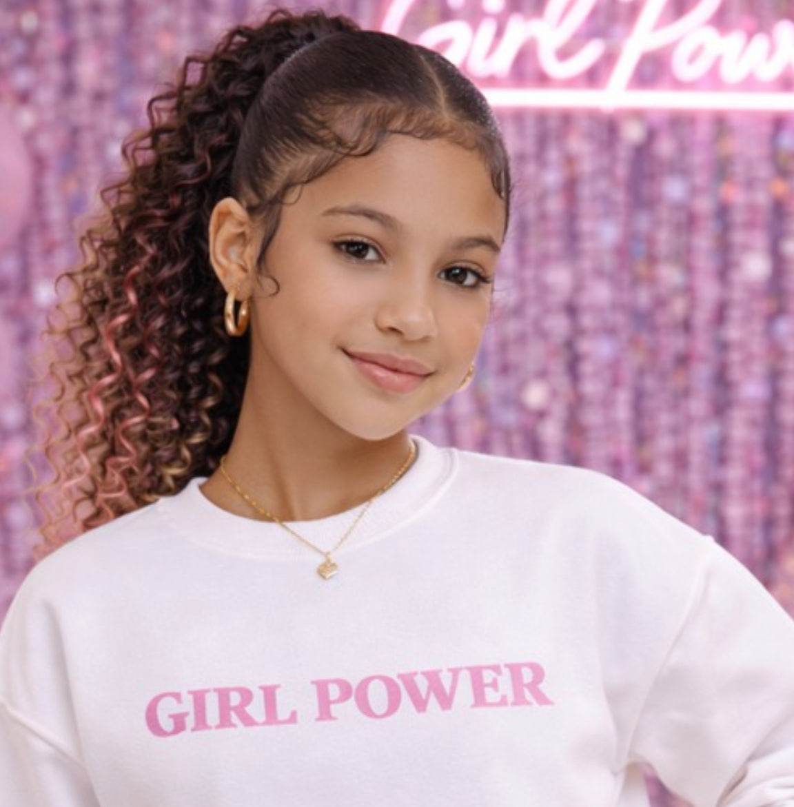 Girl Power Sweatshirt - Girls